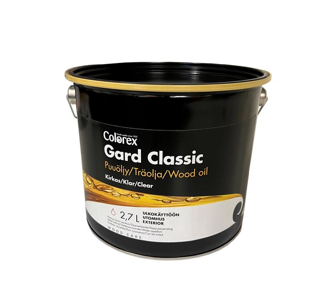 Gard Classic – Puuöljy 2,7L Ruskea